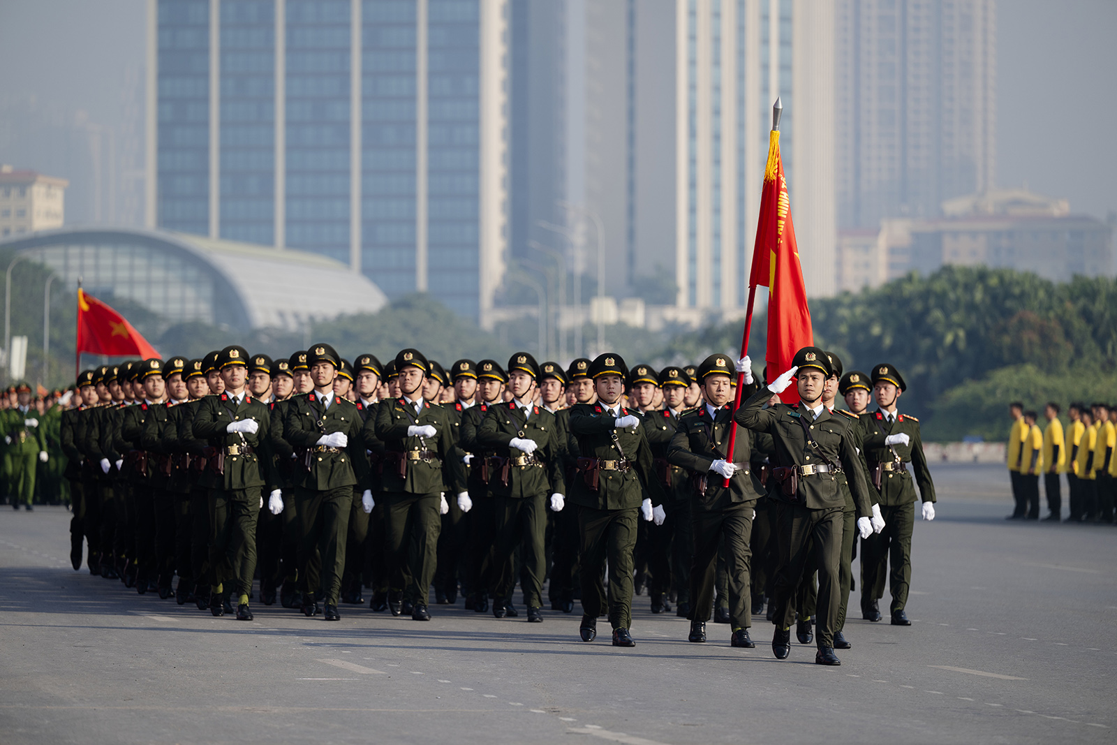 Lực lượng tinh nhuệ cùng dàn khí tài hiện đại diễn tập, sẵn sàng tham gia bảo vệ Đại hội Đảng- Ảnh 4. Lực lượng tinh nhuệ cùng dàn khí tài hiện đại diễn tập, sẵn sàng tham gia bảo vệ Đại hội Đảng- Ảnh 4.