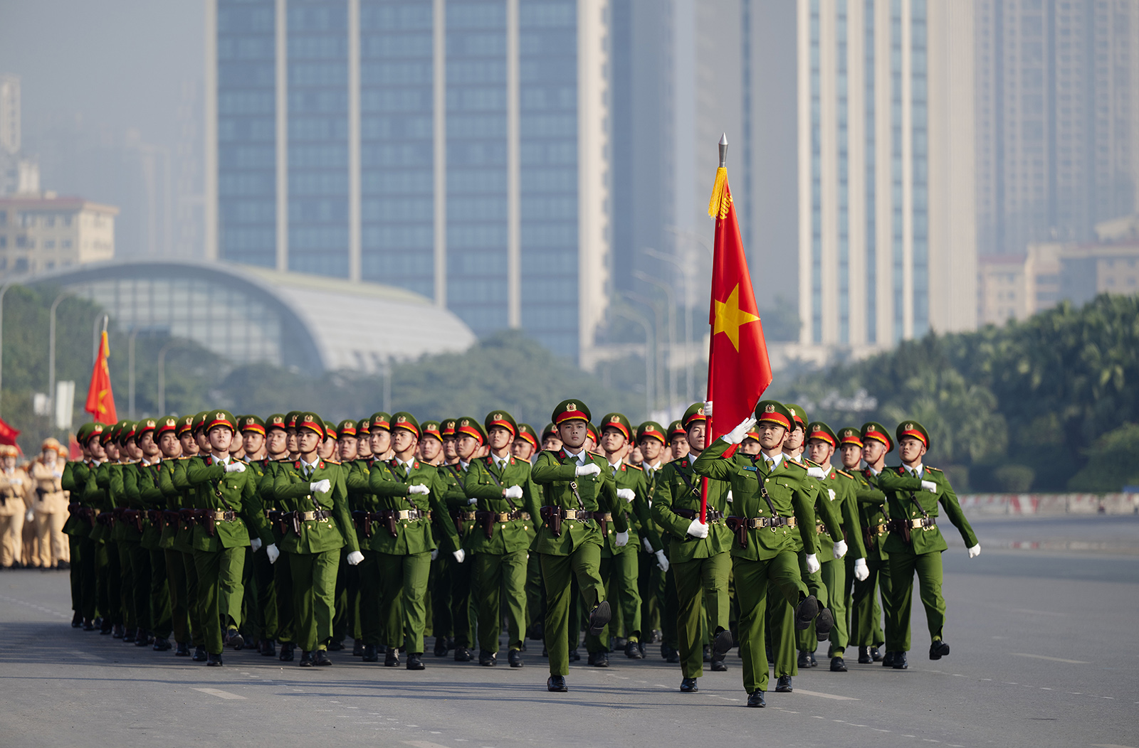 Lực lượng tinh nhuệ cùng dàn khí tài hiện đại diễn tập, sẵn sàng tham gia bảo vệ Đại hội Đảng- Ảnh 6. Lực lượng tinh nhuệ cùng dàn khí tài hiện đại diễn tập, sẵn sàng tham gia bảo vệ Đại hội Đảng- Ảnh 6.