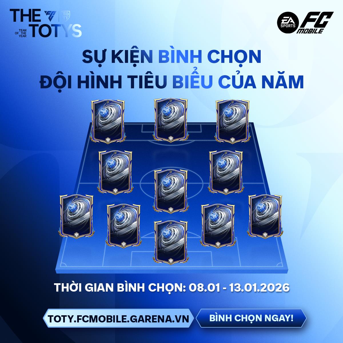 Messi hay Ronaldo: Ai thắng &ldquo;đại chiến&rdquo; TOTY FC Mobile Việt Nam?- Ảnh 3.