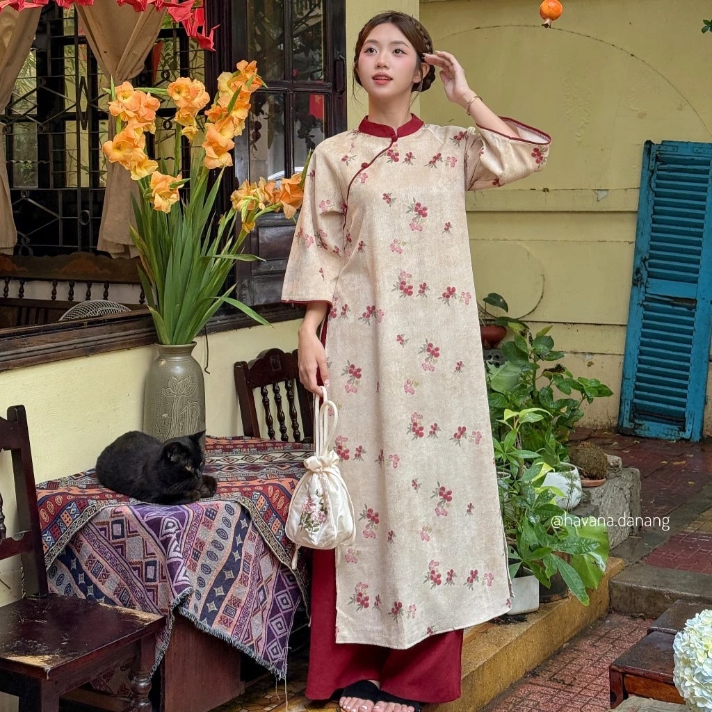 Sống đủ l&acirc;u để t&igrave;m thấy 5 shop &aacute;o d&agrave;i b&igrave;nh d&acirc;n, gi&aacute; loanh quanh 300-450k m&agrave; chất lượng kh&oacute; ch&ecirc;- Ảnh 17.