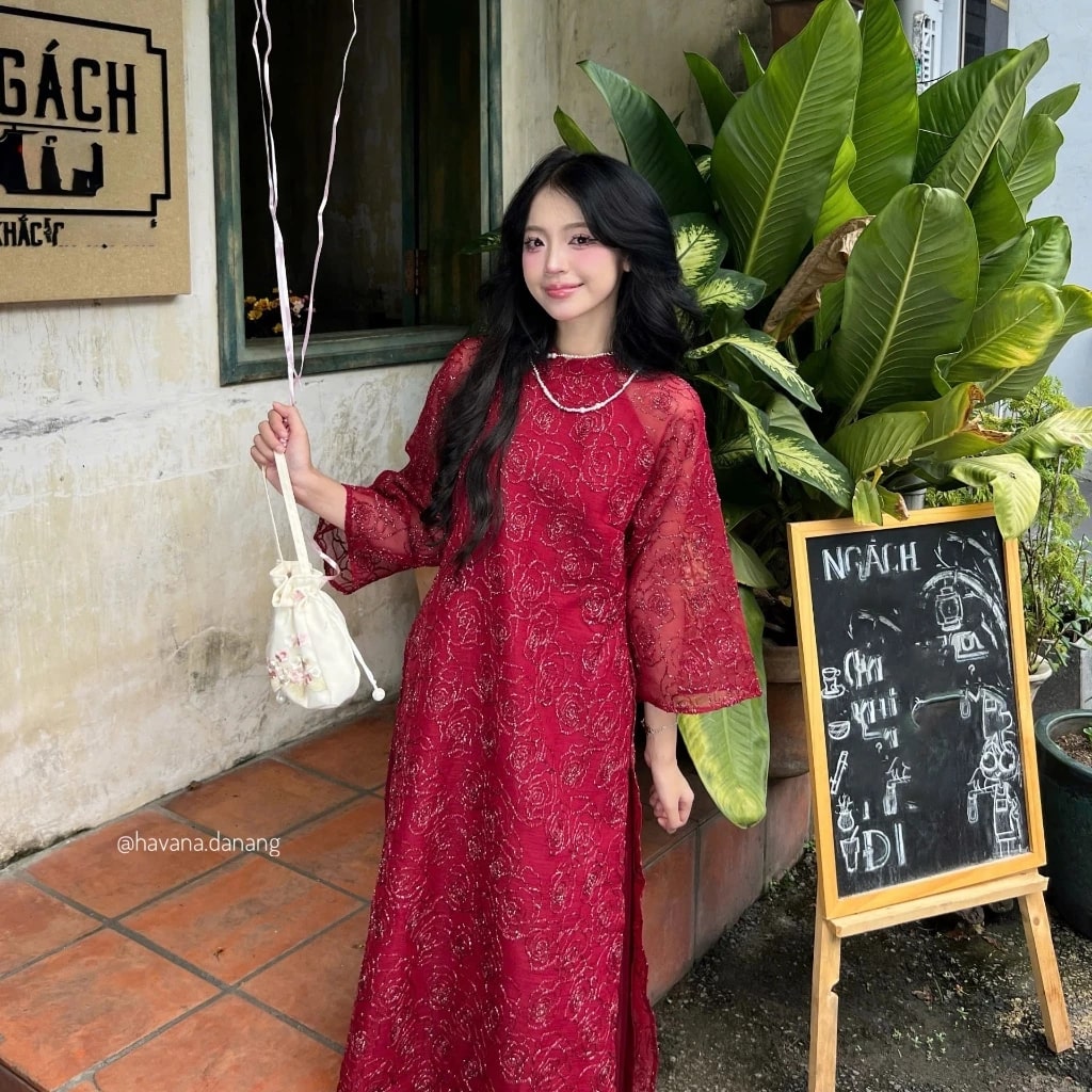 Sống đủ l&acirc;u để t&igrave;m thấy 5 shop &aacute;o d&agrave;i b&igrave;nh d&acirc;n, gi&aacute; loanh quanh 300-450k m&agrave; chất lượng kh&oacute; ch&ecirc;- Ảnh 21.