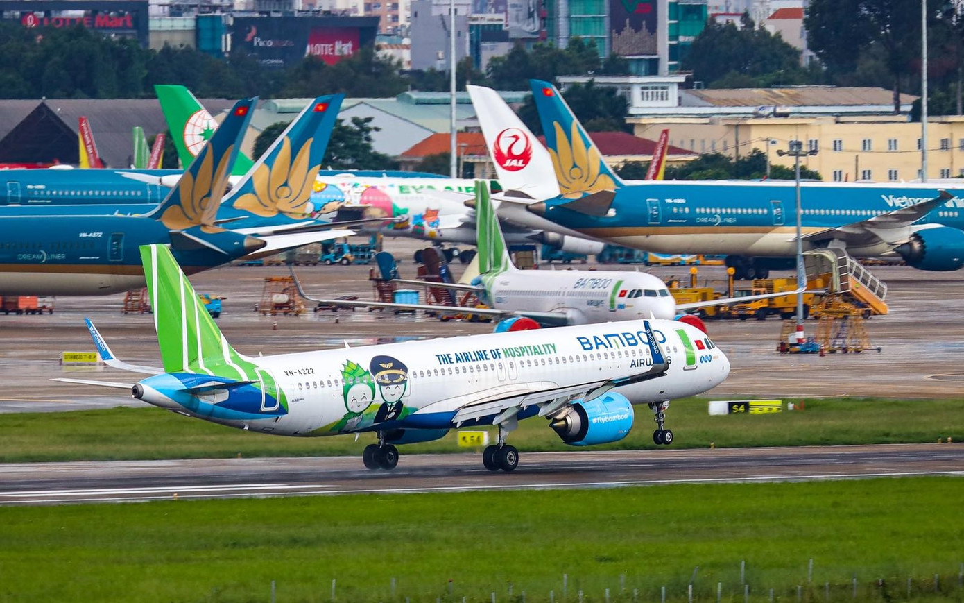 Bamboo Airways bay đ&uacute;ng giờ nhất to&agrave;n ng&agrave;nh trong 12 th&aacute;ng năm 2025- Ảnh 2.