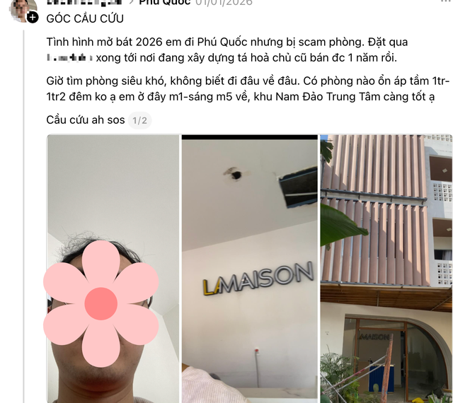 "Kiếp nạn" đầu năm 2026: Đặt ph&ograve;ng qua app nổi tiếng, đến nơi thấy kh&aacute;ch sạn đang... x&acirc;y dở, b&agrave;i học xương m&aacute;u cho hội m&ecirc; x&ecirc; dịch- Ảnh 2.