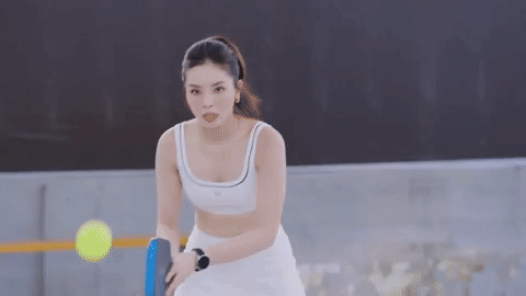 Đi học muộn nhưng thầy xịn khỏi b&agrave;n: Kỳ Duy&ecirc;n được L&yacute; Ho&agrave;ng Nam k&egrave;m cặp chơi pickleball, visual trắng ph&aacute;t s&aacute;ng g&acirc;y sốt MXH- Ảnh 12.