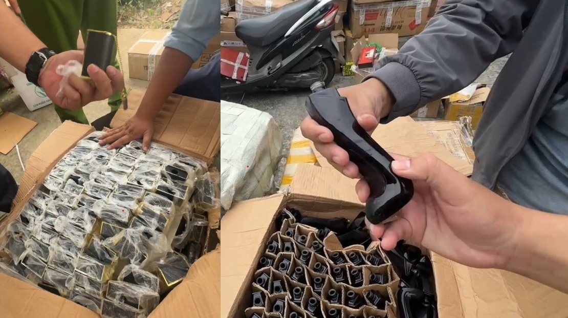 Cho&aacute;ng v&aacute;ng xưởng nước hoa giả Chanel, Dior, Le Labo... của vợ chồng Gi&aacute;m đốc HALOVA: Hơn 130 l&iacute;t nước hoa đ&atilde; pha chế, 12.400 vỏ chai v&agrave; 18.000 nh&atilde;n hiệu nước hoa c&aacute;c loại- Ảnh 4.