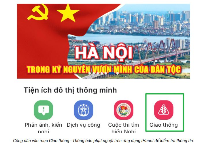 Bị Camera AI đ&atilde; ph&aacute;t hiện vi phạm ATGT tại H&agrave; Nội, người d&acirc;n nộp phạt nguội ở đ&acirc;u?- Ảnh 4.