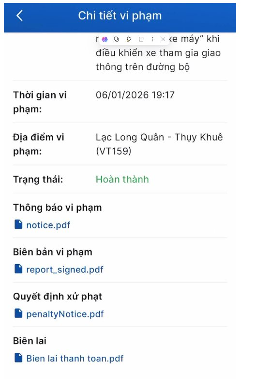Bị Camera AI đ&atilde; ph&aacute;t hiện vi phạm ATGT tại H&agrave; Nội, người d&acirc;n nộp phạt nguội ở đ&acirc;u?- Ảnh 7.