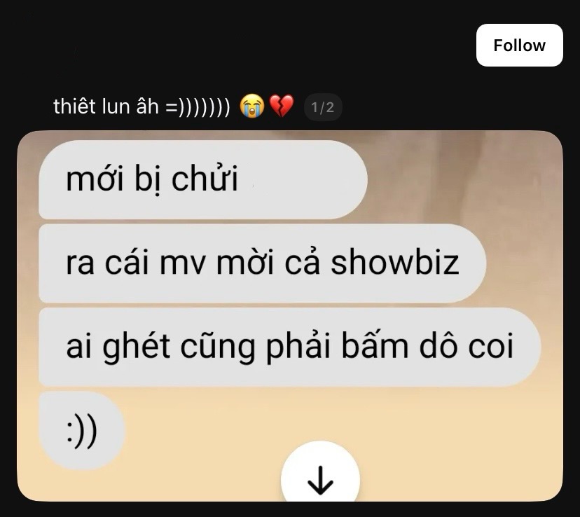 Nam ca sĩ h&ocirc;m trước bị &ldquo;tế&rdquo; khắp c&otilde;i mạng, h&ocirc;m sau ra si&ecirc;u phẩm khiến d&acirc;n t&igrave;nh &ldquo;d&ugrave; gh&eacute;t cũng phải v&agrave;o xem&rdquo;- Ảnh 4.