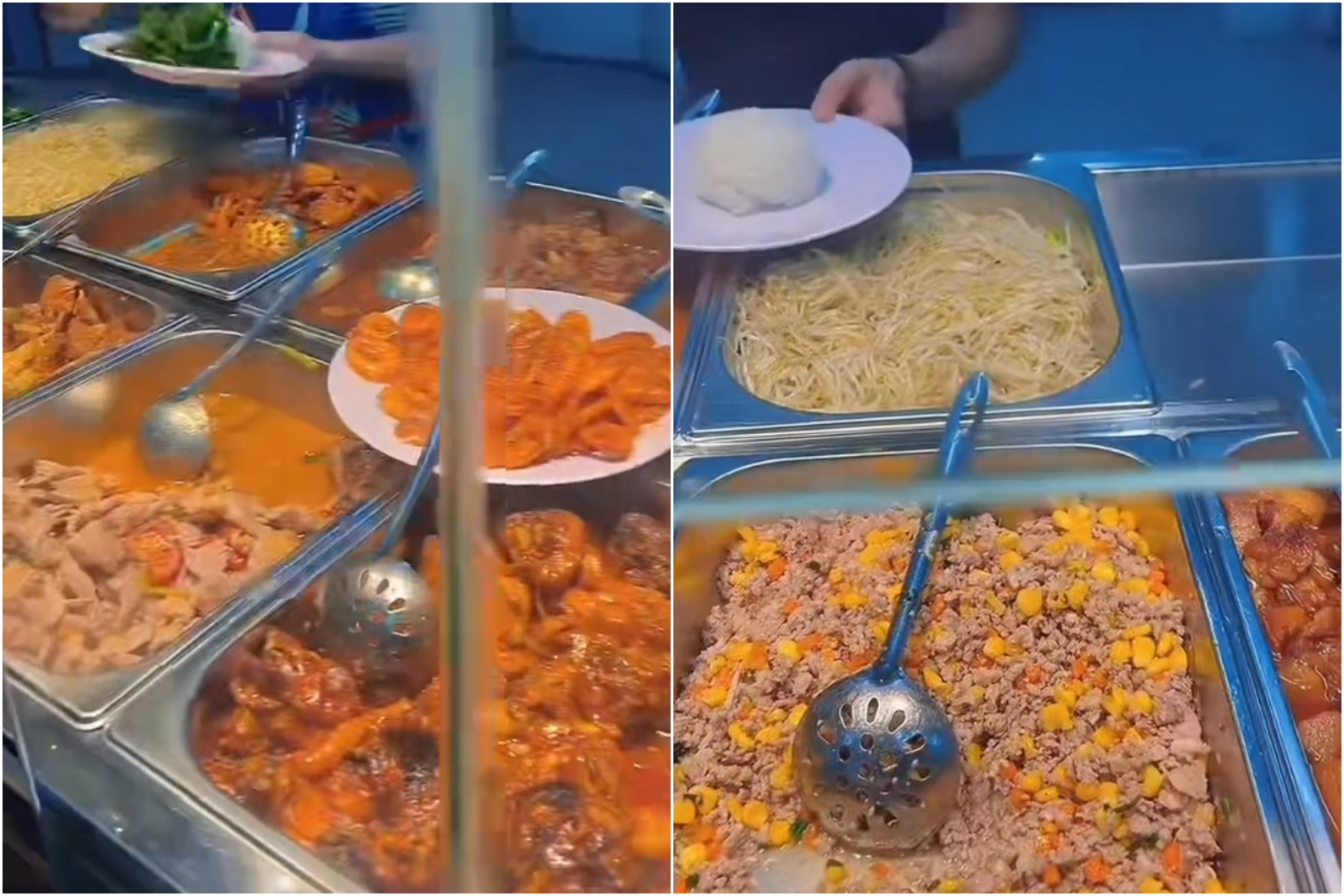 Thực kh&aacute;ch Trung Quốc "review" nhanh canteen Đại học H&agrave; Nội, chỉ d&ugrave;ng 2 chữ m&agrave; n&oacute;i l&ecirc;n tất cả- Ảnh 1.