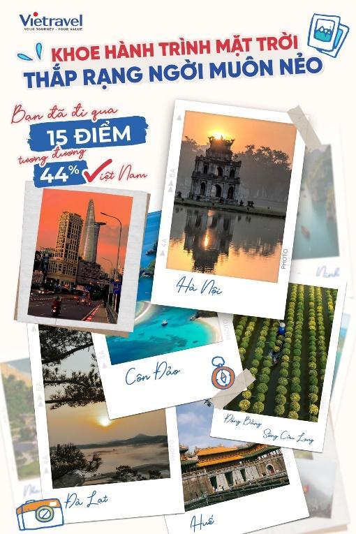 Vietravel gom triệu tia nắng tr&ecirc;n những chuyến đi, lưu giữ &ldquo;H&agrave;nh Tr&igrave;nh Mặt Trời&rdquo; rạng ngời của người Việt- Ảnh 4.