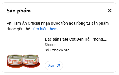 Động thái của hội nổi tiếng từng ăn, bán pate Cột Đèn Hải Phòng của công ty vướng bê bối- Ảnh 7. Động thái của hội nổi tiếng từng ăn, bán pate Cột Đèn Hải Phòng của công ty vướng bê bối- Ảnh 7.