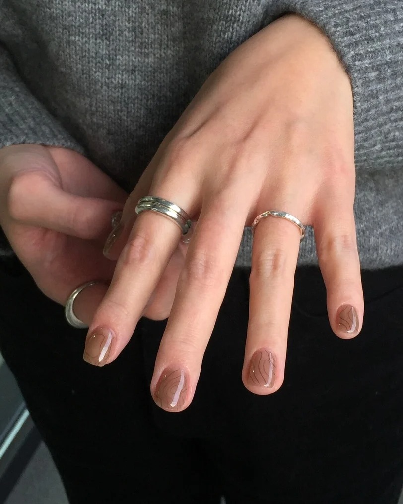 Móng gel trong kiểu Hàn: Xu hướng nail thu đông 2026 đẹp lâu, không sợ lộ móng mọc- Ảnh 16.