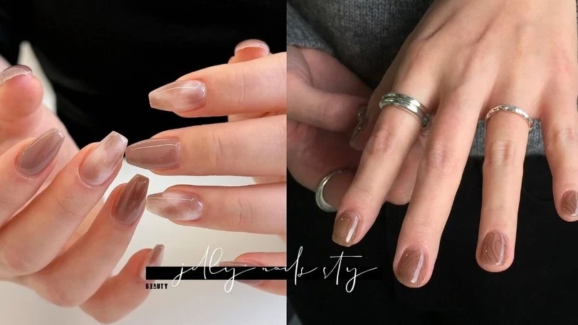 Móng gel trong kiểu Hàn: Xu hướng nail thu đông 2026 đẹp lâu, không sợ lộ móng mọc- Ảnh 1.