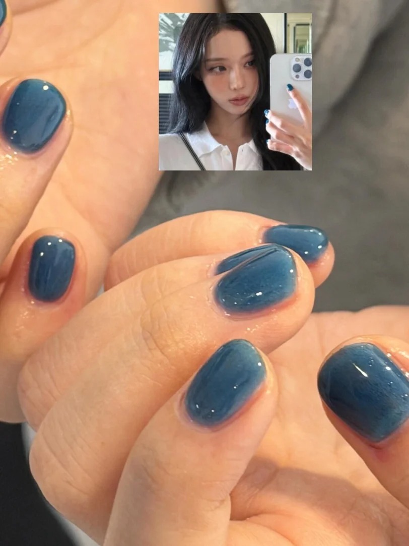 Móng gel trong kiểu Hàn: Xu hướng nail thu đông 2026 đẹp lâu, không sợ lộ móng mọc- Ảnh 5.
