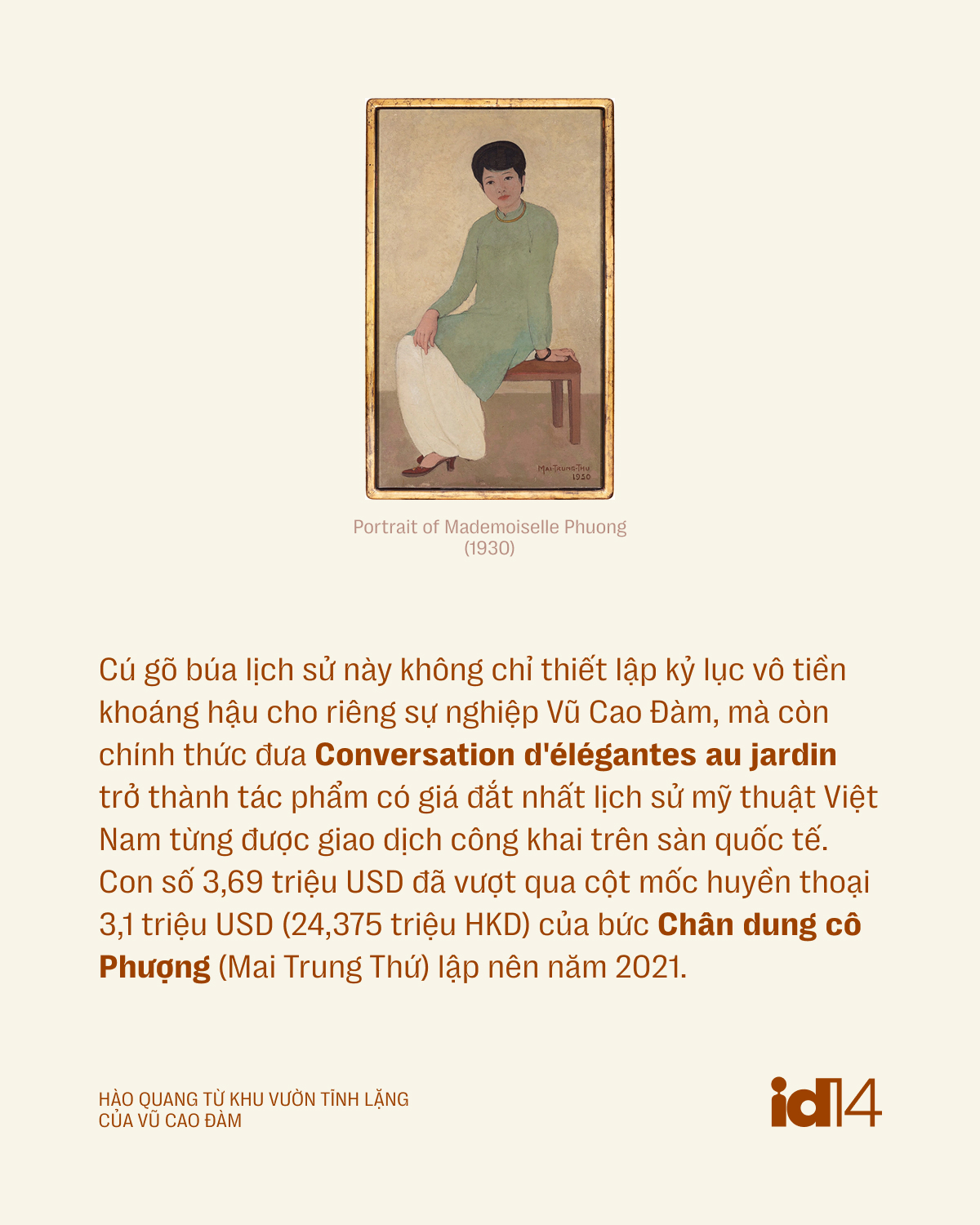3,69 triệu USD cho tác phẩm đắt nhất lịch sử mỹ thuật Việt: Hào quang từ khu vườn tĩnh lặng của Vũ Cao Đàm - Ảnh 3.