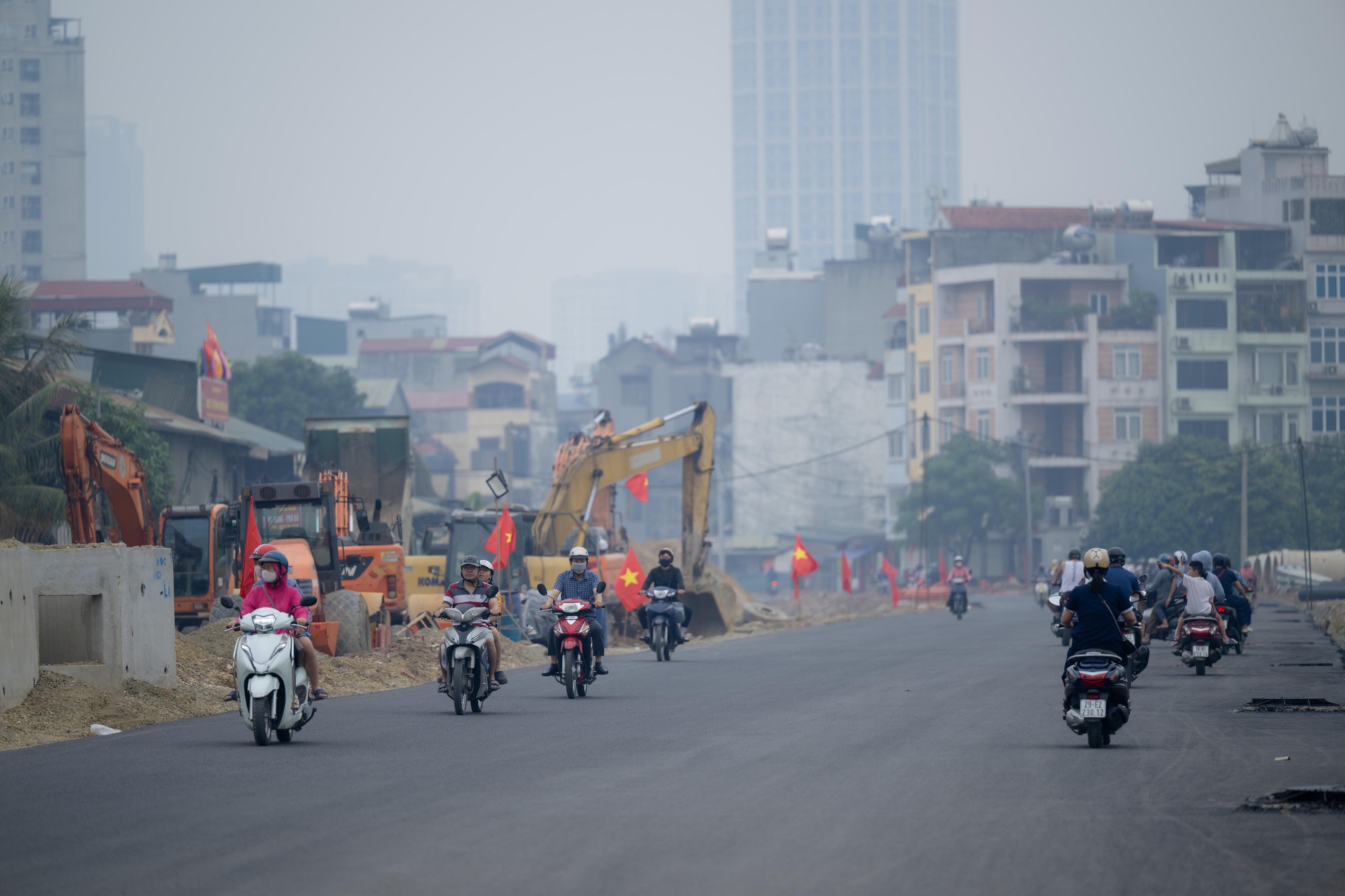 To&agrave;n cảnh 20km đường V&agrave;nh đai 2,5 H&agrave; Nội sau th&ocirc;ng xe kỹ thuật: Hiện đại, khang trang, kh&aacute;c hẳn trước đ&acirc;y- Ảnh 16.