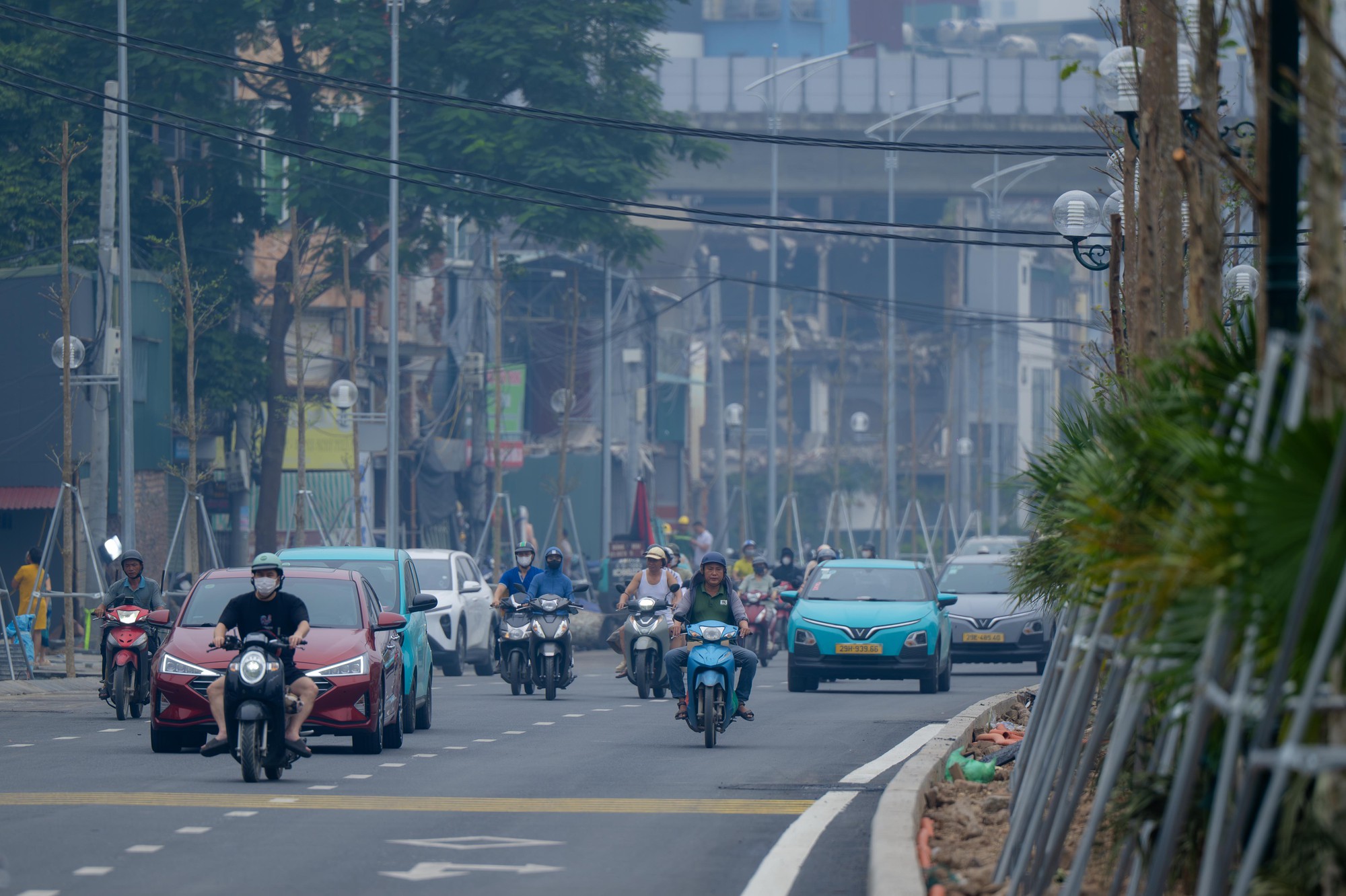 To&agrave;n cảnh 20km đường V&agrave;nh đai 2,5 H&agrave; Nội sau th&ocirc;ng xe kỹ thuật: Hiện đại, khang trang, kh&aacute;c hẳn trước đ&acirc;y- Ảnh 12.