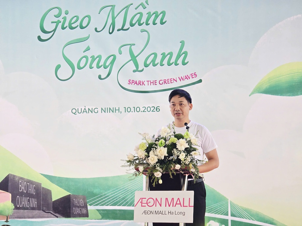Gần 500 người cùng "Gieo mầm sóng xanh" tại AEON MALL Hạ Long - Ảnh 3.