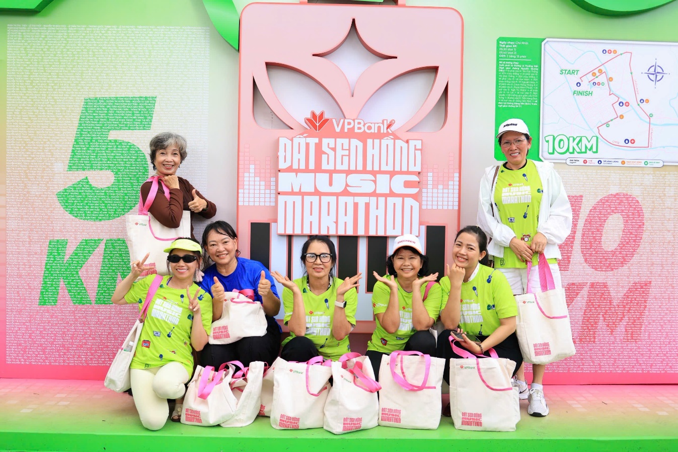 Đồng Th&aacute;p bước v&agrave;o m&ugrave;a hội, hơn 15.500 runner đổ về check- in VPBank Đất Sen Hồng Music Marathon 2026 - Ảnh 6.