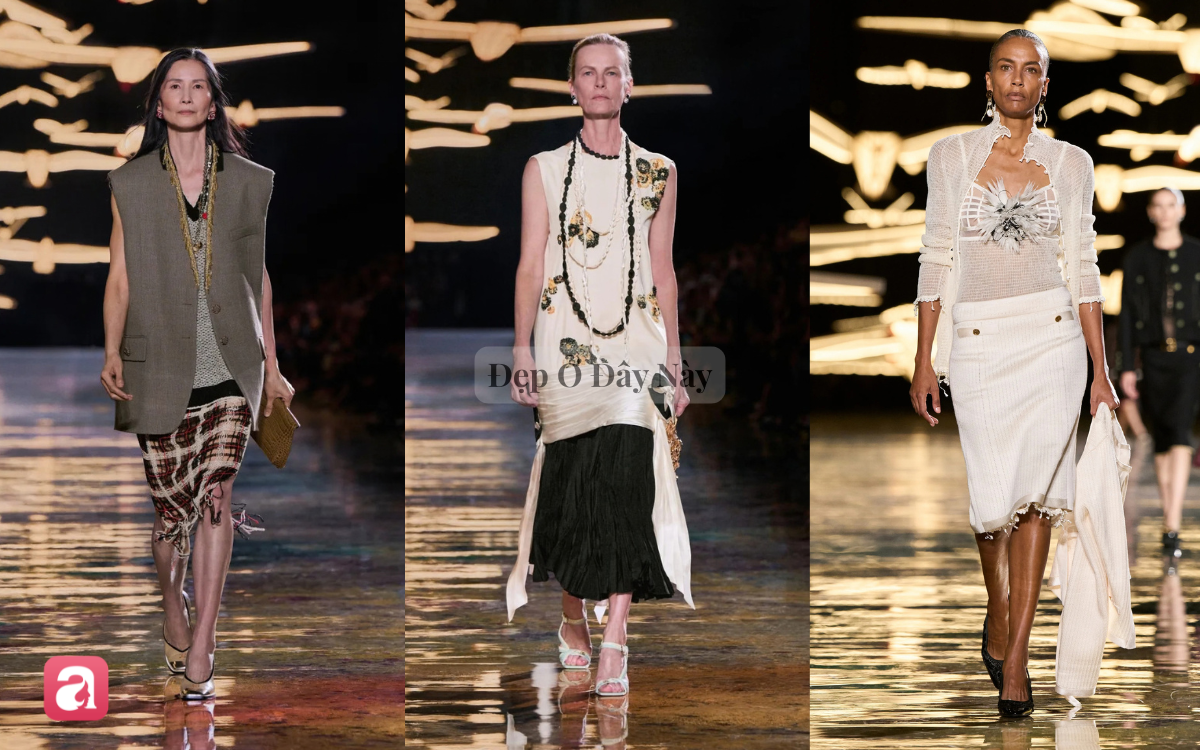 Đỉnh cao thấu hiểu tâm lý khách hàng: Chanel đưa dàn mẫu trung niên đổ bộ show Xuân hè 2027- Ảnh 2.