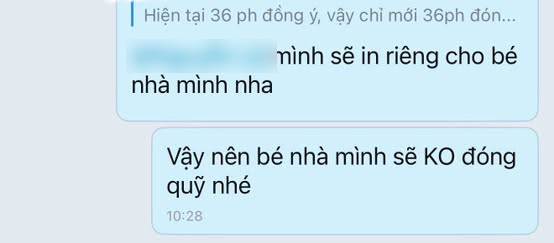"Nh&agrave; m&igrave;nh tự in ri&ecirc;ng" - Đoạn tin nhắn của b&agrave; mẹ TP.HCM g&acirc;y tranh c&atilde;i nhất l&uacute;c n&agrave;y, b&ecirc;n n&agrave;o cũng c&oacute; l&yacute;!- Ảnh 2.