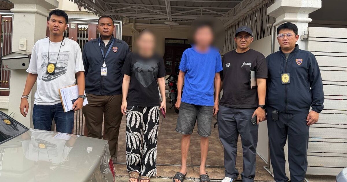 Cảnh sát Thái Lan bắt vợ chồng người Việt trốn sang Bangkok sau vụ tạt hóa chất khiến người phụ nữ bị thương nặng ở Hà Nội- Ảnh 1.