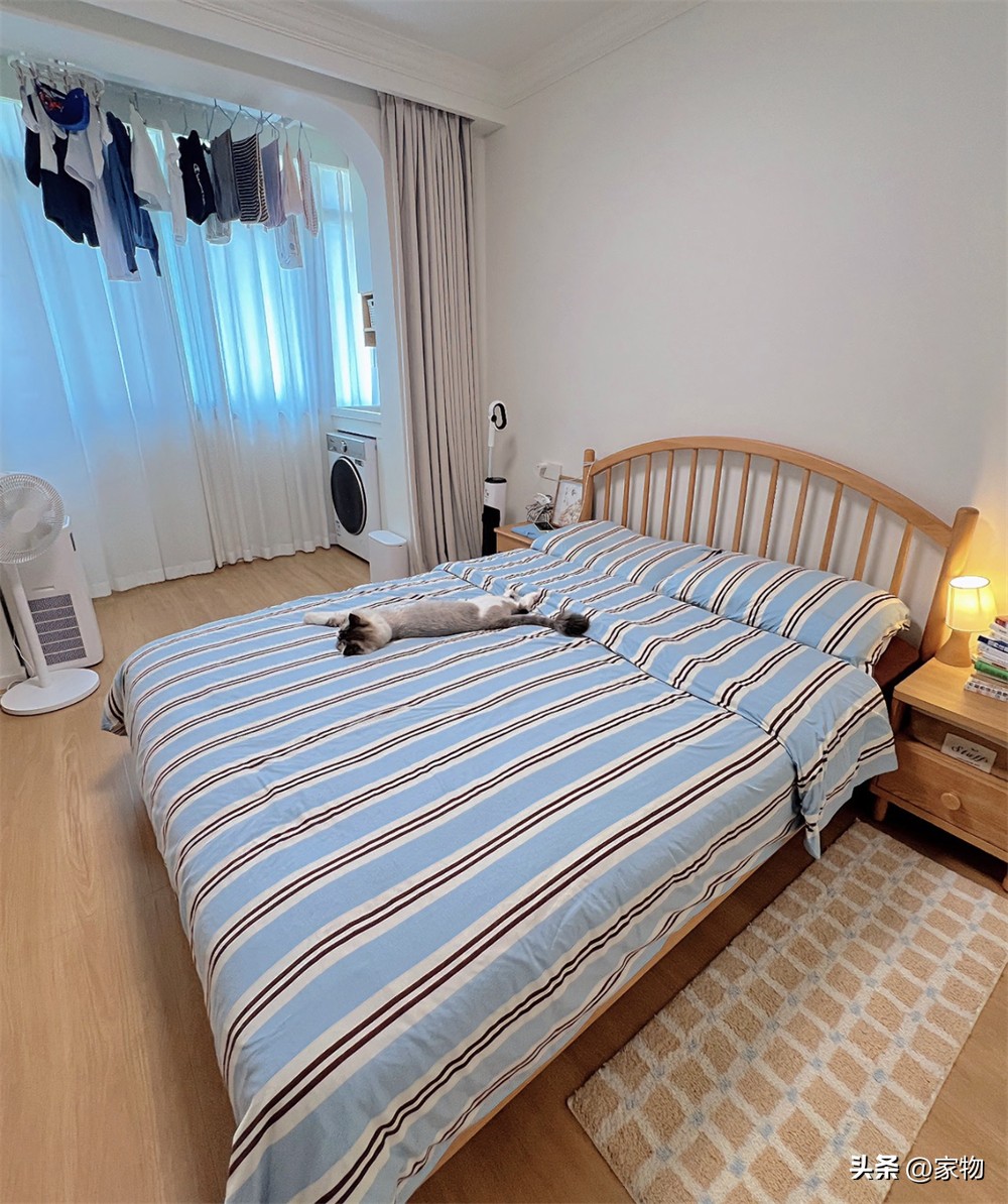 Căn hộ cũ 37m² ở trung tâm thành phố: Chia đôi phòng khách làm thêm phòng ngủ, gia đình 3 người vẫn sống thoải mái- Ảnh 7.