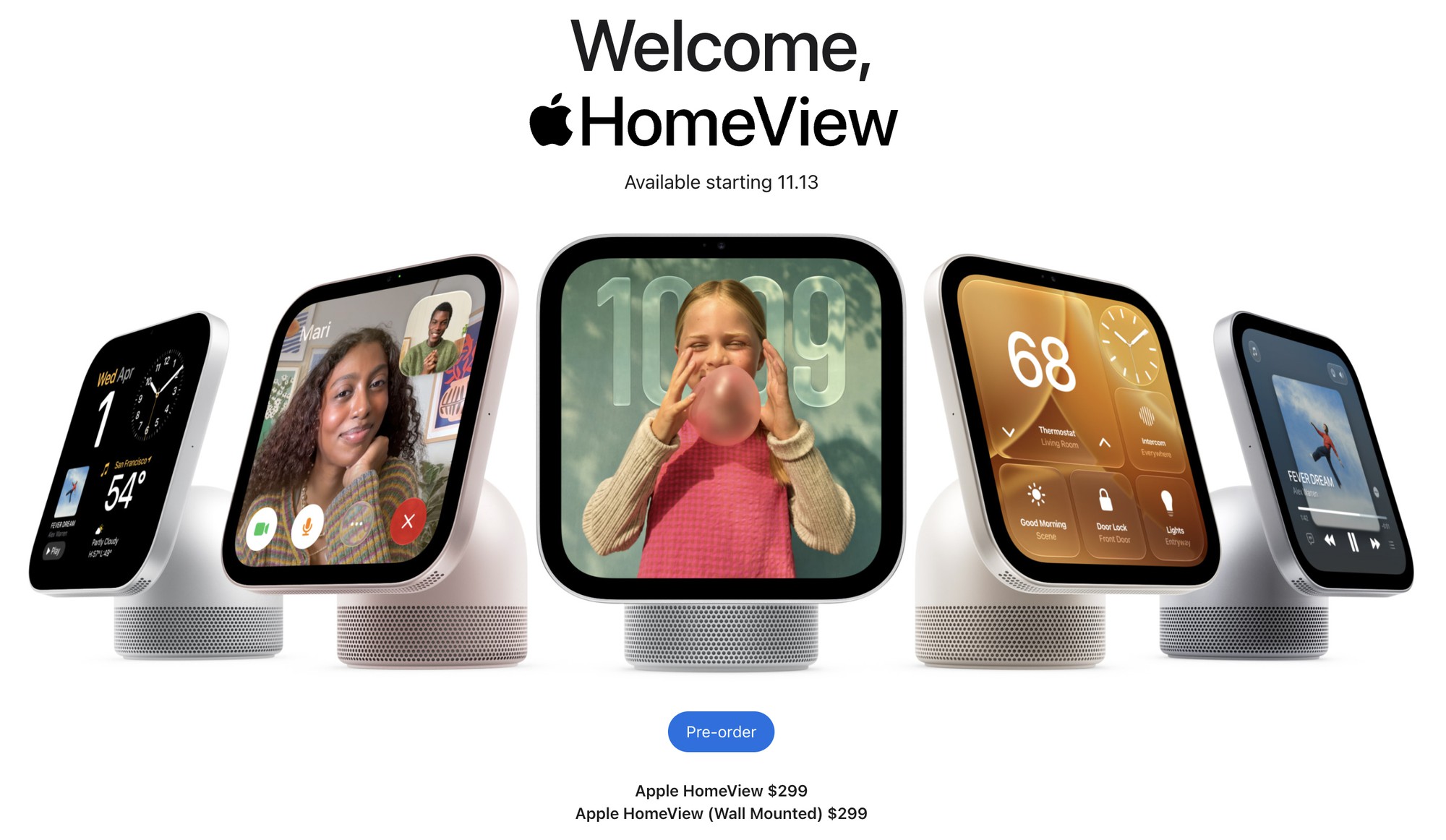 Apple lần đầu ra mắt màn hình thông minh HomeView, giá gần 8 triệu đồng - Ảnh 1.