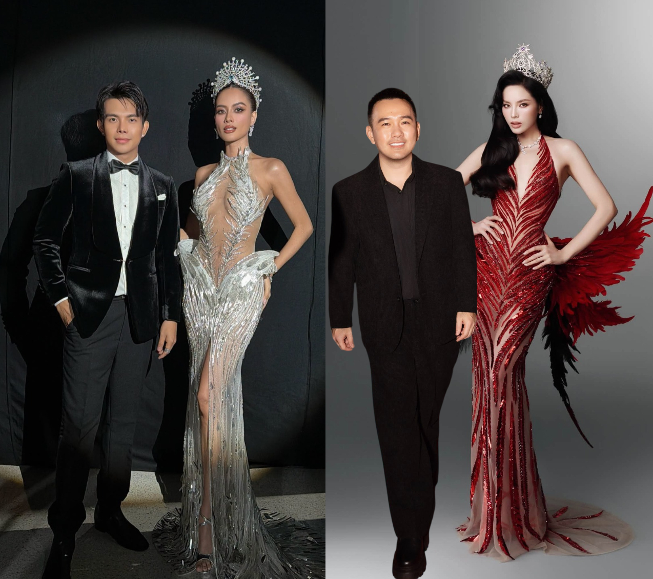 NTK Đỗ Long bị tố nh&aacute;i NKT L&ecirc; Thanh Ho&agrave; chiếc v&aacute;y final walk của 1 n&agrave;ng Hậu: "Ở Việt Nam t&ocirc;i c&ograve;n chưa đủ hot hay sao?"- Ảnh 1.