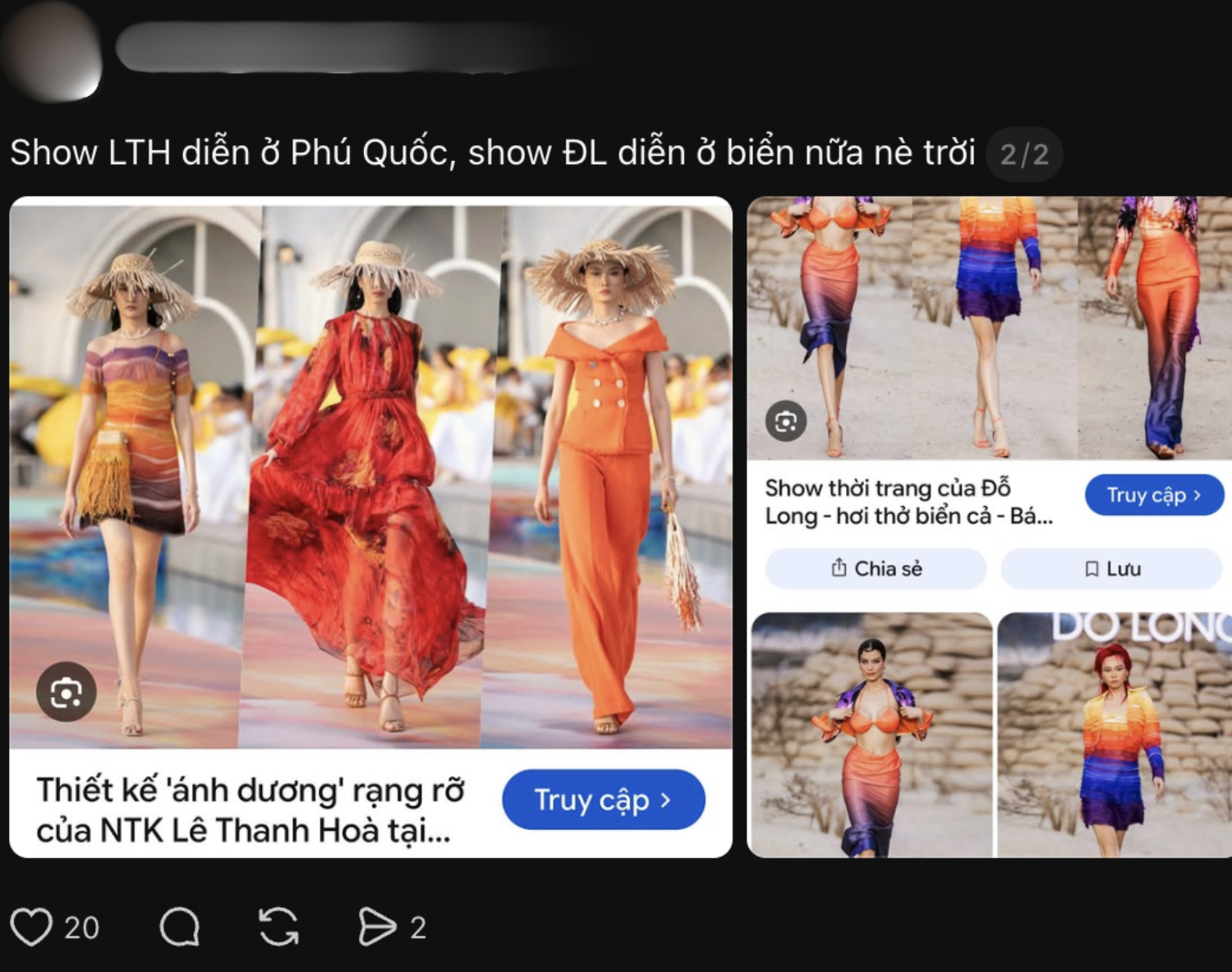 NTK Đỗ Long bị tố nh&aacute;i NKT L&ecirc; Thanh Ho&agrave; chiếc v&aacute;y final walk của 1 n&agrave;ng Hậu: "Ở Việt Nam t&ocirc;i c&ograve;n chưa đủ hot hay sao?"- Ảnh 4.