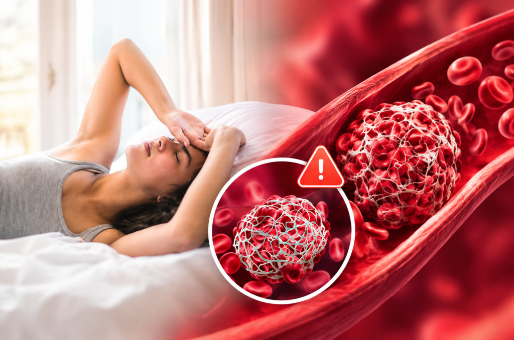 4 dấu hiệu cảnh b&aacute;o m&aacute;u c&oacute; thể qu&aacute; đặc, tăng nguy cơ h&igrave;nh th&agrave;nh cục m&aacute;u đ&ocirc;ng- Ảnh 1.