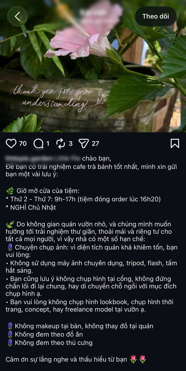 Kh&aacute;ch ph&agrave;n n&agrave;n qu&aacute;n c&agrave; ph&ecirc; nổi tiếng ở Hội An: Ảnh tr&ecirc;n mạng lung linh, đến nơi mới ng&atilde; ngửa, nội quy hạn chế chụp ảnh g&acirc;y tranh c&atilde;i- Ảnh 12.