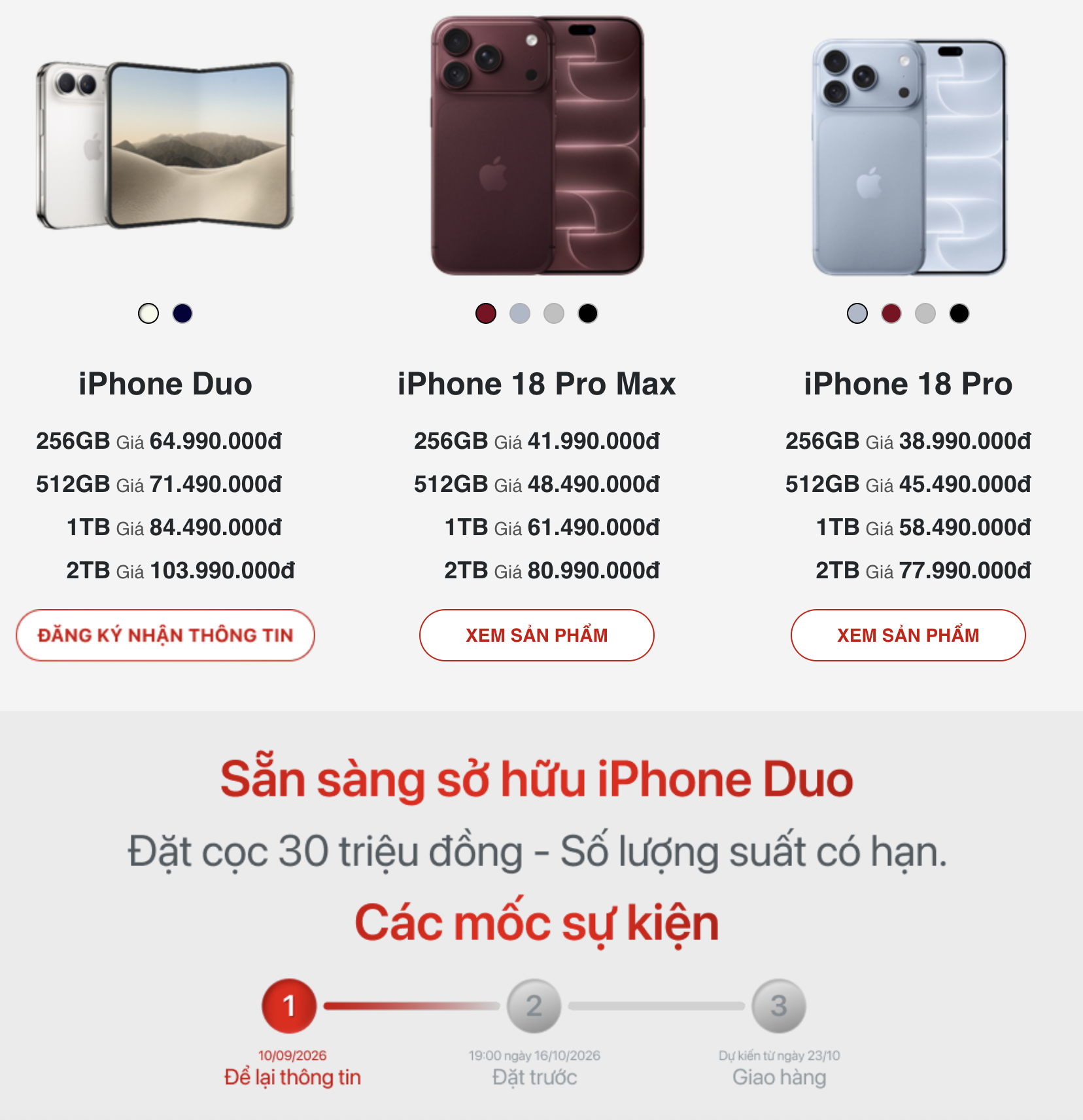Muốn mua iPhone Duo, kh&aacute;ch Việt phải đặt cọc tới 30 triệu đồng- Ảnh 1.