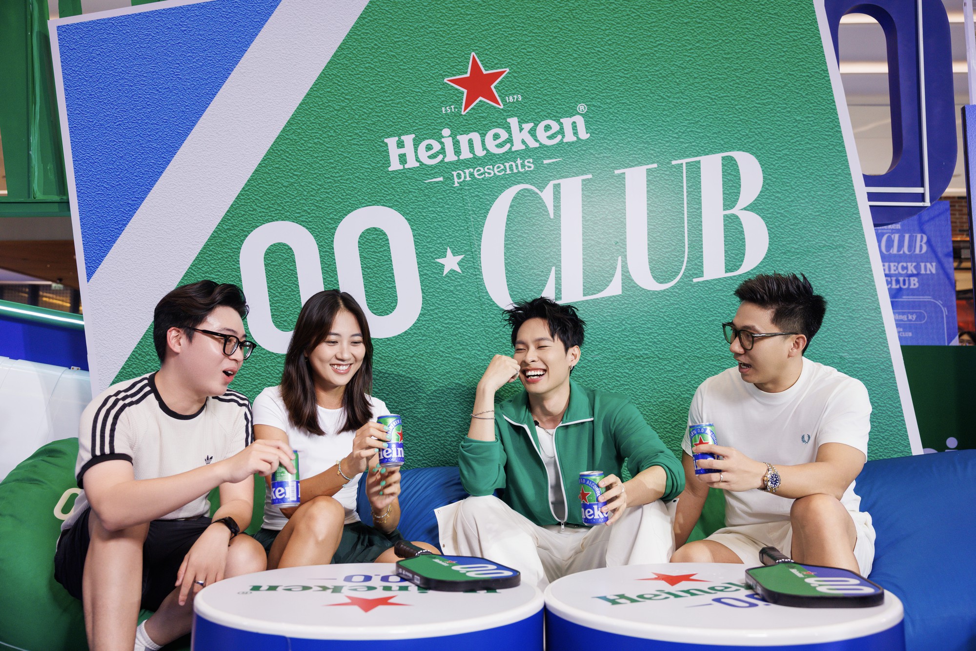 HURRYKNG v&agrave; Roos Van Reek nhập cuộc hội d&acirc;n chơi kết nối khi bất ngờ xuất hiện tại Heineken 0.0 CLUB - Ảnh 2.