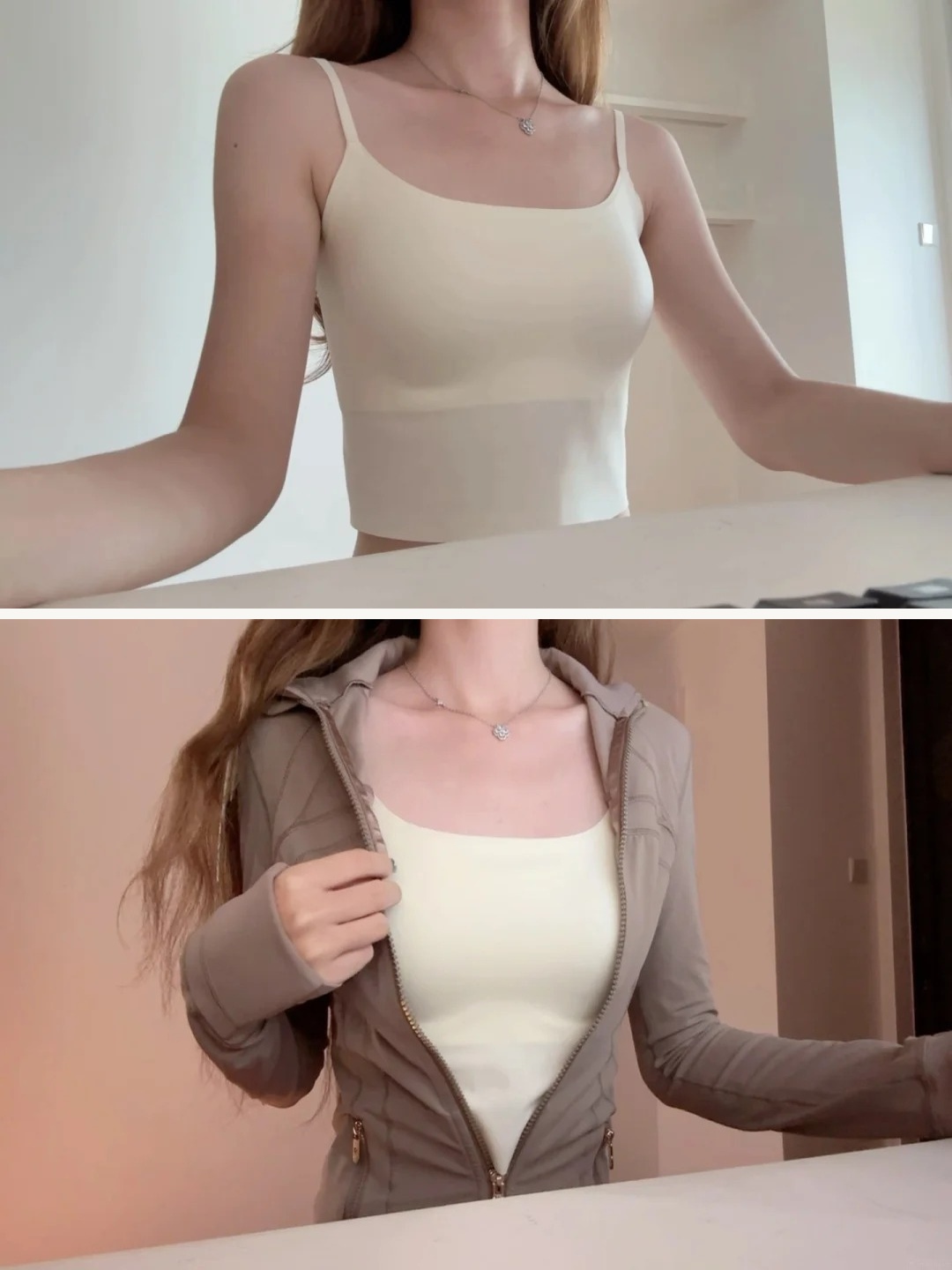 Mặc &aacute;o s&aacute;ng m&agrave;u kh&ocirc;ng sợ lộ nội y: Chỉ cần chọn đ&uacute;ng &aacute;o hai d&acirc;y t&ocirc;ng nude - Ảnh 7.