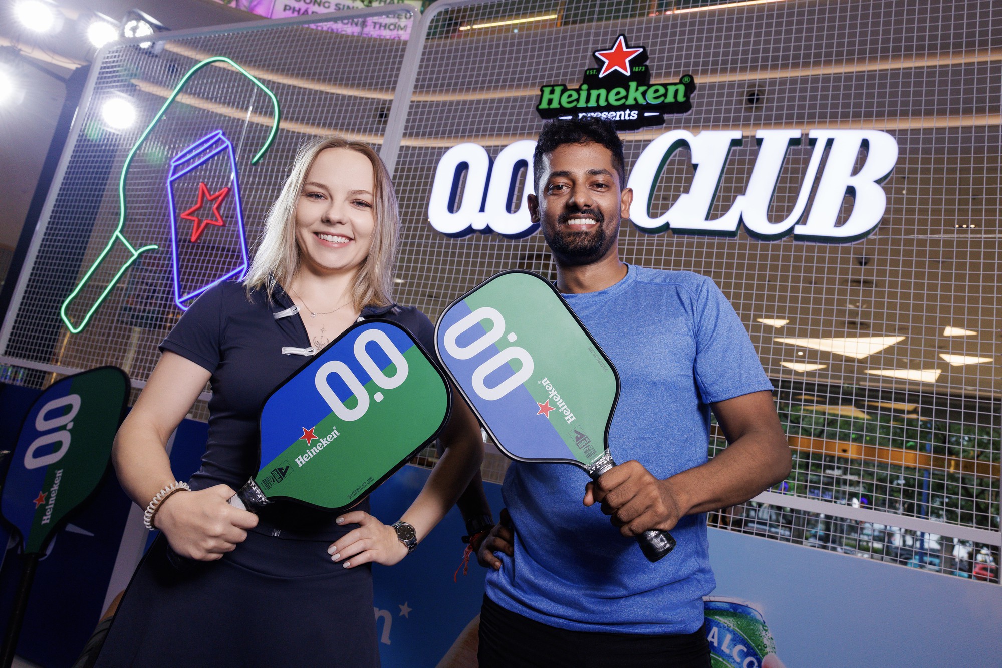 HURRYKNG v&agrave; Roos Van Reek nhập cuộc hội d&acirc;n chơi kết nối khi bất ngờ xuất hiện tại Heineken 0.0 CLUB - Ảnh 5.