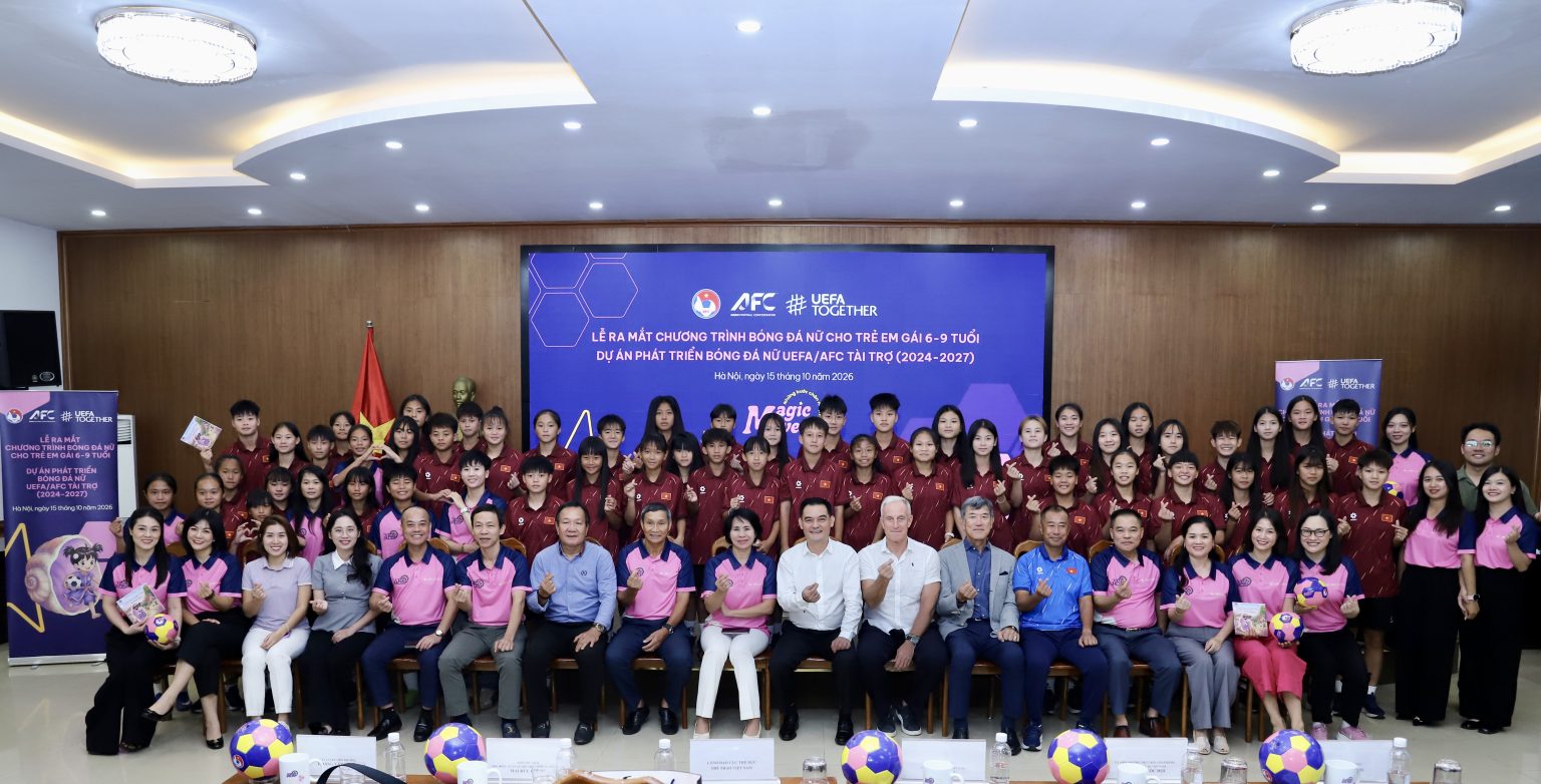 VFF bắt tay UEFA và AFC phát triển bóng đá nữ từ lứa tuổi nhỏ- Ảnh 1.