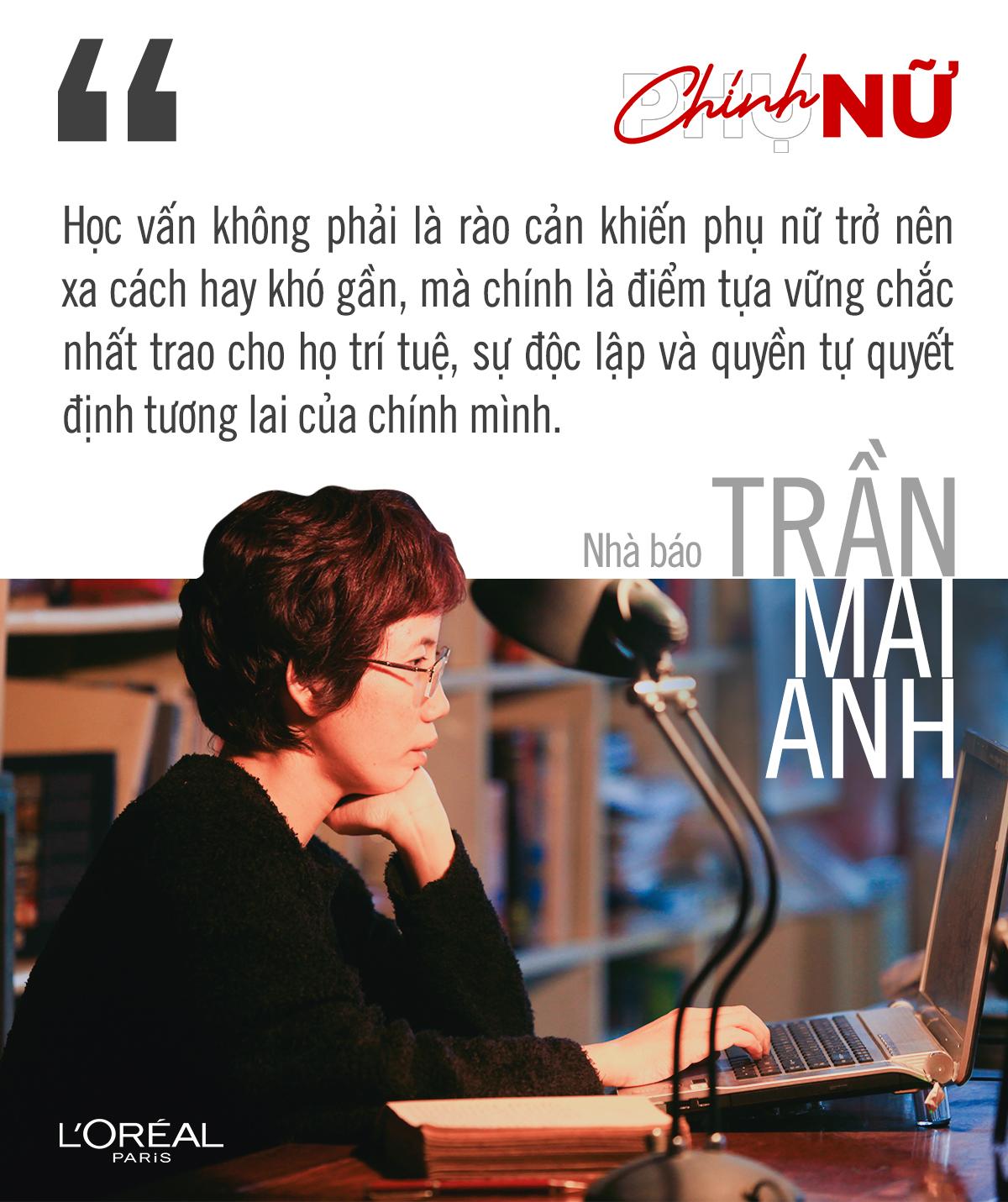 Ch&iacute;nh Nữ 2026: Với nh&agrave; b&aacute;o Trần Mai Anh, t&igrave;nh y&ecirc;u thương c&oacute; thể dẫn lối phụ nữ trở th&agrave;nh bất cứ điều g&igrave; m&igrave;nh muốn- Ảnh 2.
