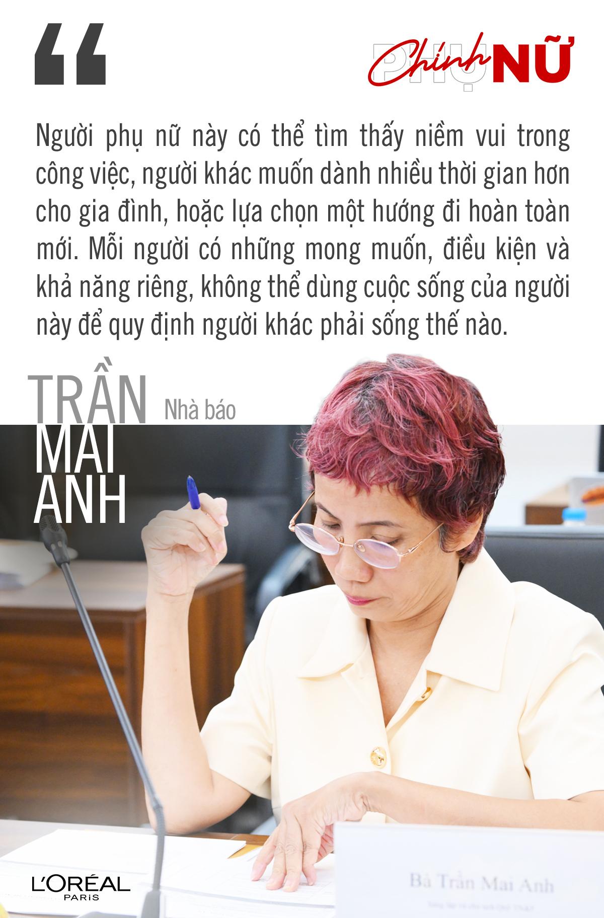 Ch&iacute;nh Nữ 2026: Với nh&agrave; b&aacute;o Trần Mai Anh, t&igrave;nh y&ecirc;u thương c&oacute; thể dẫn lối phụ nữ trở th&agrave;nh bất cứ điều g&igrave; m&igrave;nh muốn- Ảnh 7.