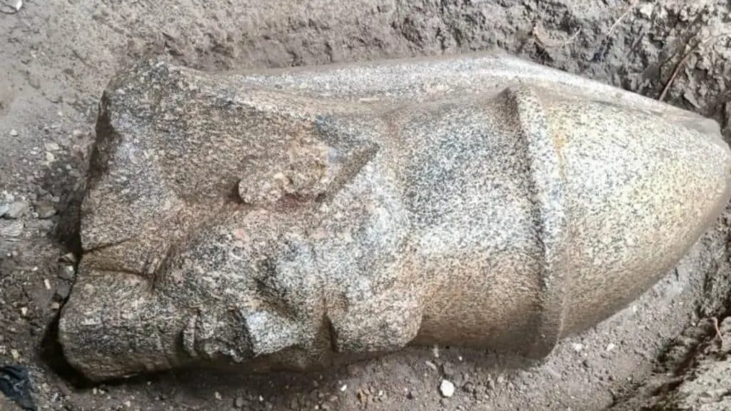 Người đ&agrave;n &ocirc;ng bất ngờ ph&aacute;t hiện di t&iacute;ch tượng Pharaoh Ramses II cao gần 9 m&eacute;t ngay tr&ecirc;n đất nh&agrave; m&igrave;nh- Ảnh 2.