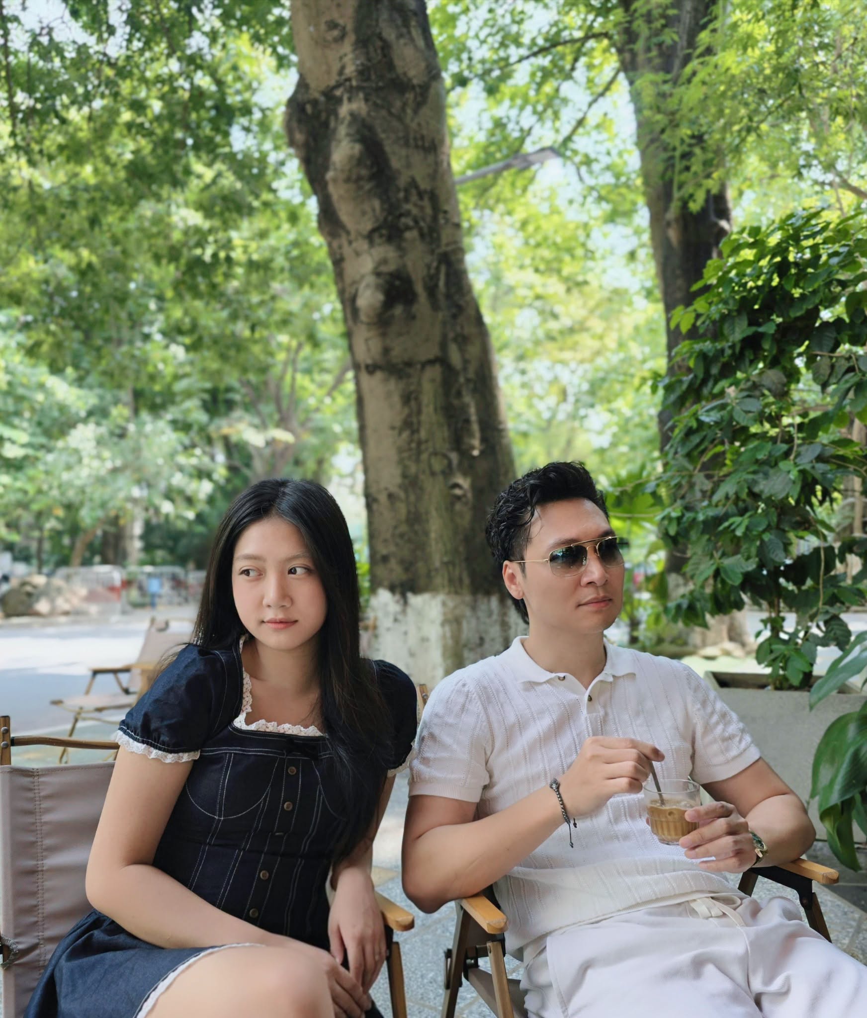 Con gái Mạnh Trường đẹp chuẩn điện ảnh, nhan sắc được so sánh với MC Lê Bống- Ảnh 1.