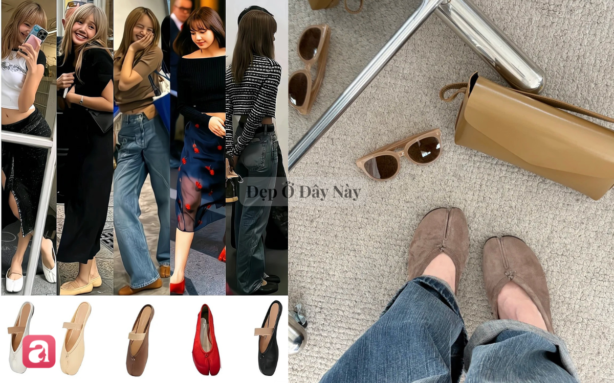 Đ&ocirc;i gi&agrave;y "độc lạ" bỗng th&agrave;nh hot trend từ &Aacute; sang &Acirc;u: Lisa, Jennie, Ros&eacute; đều m&ecirc; mẩn- Ảnh 4.