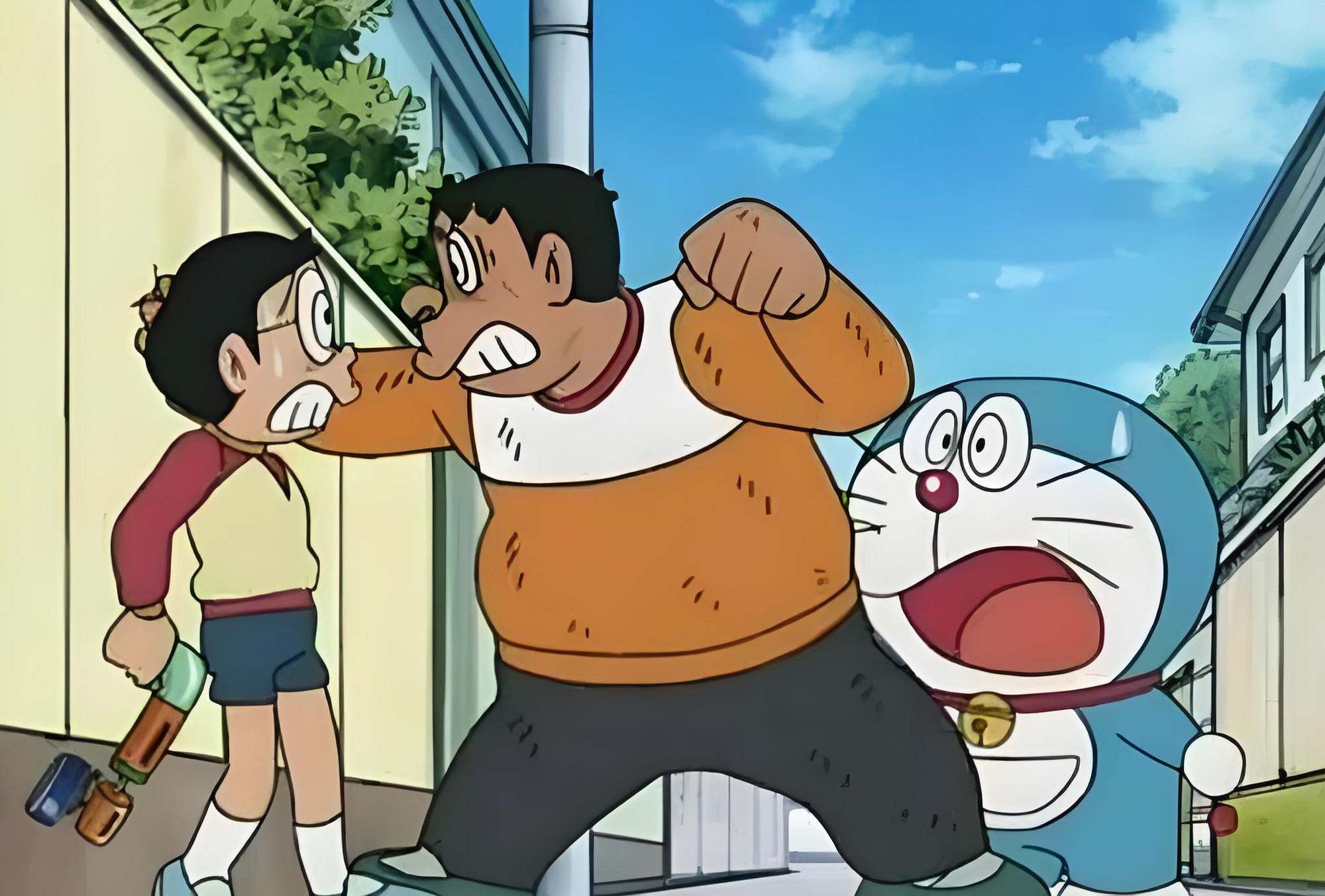 Vì sao Nobita suốt ngày bị Jaian bắt nạt nhưng bố mẹ, thầy cô không can thiệp? - Ảnh 1.