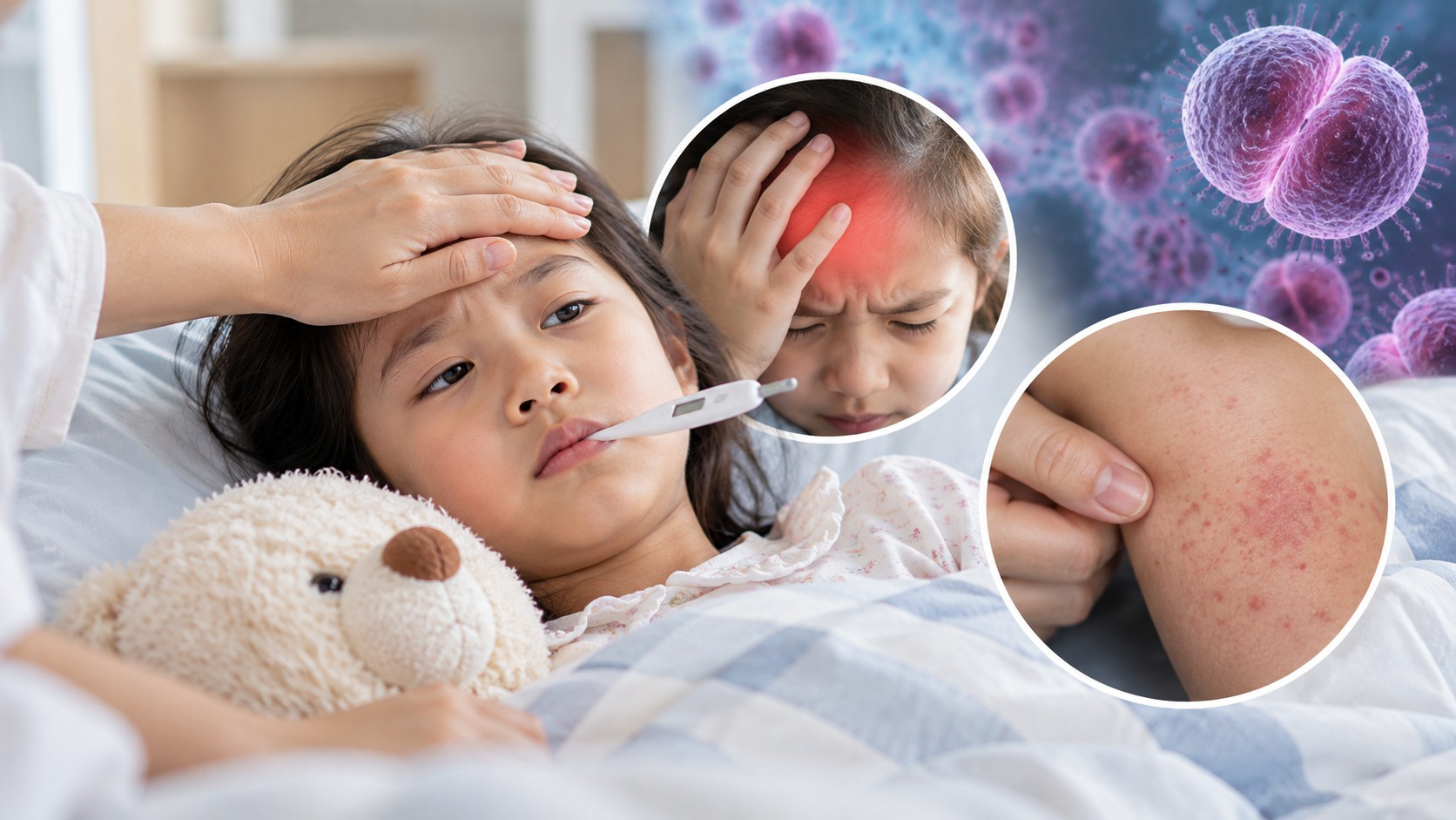 4 học sinh mắc n&atilde;o m&ocirc; cầu, 1 em tử vong: Căn bệnh c&oacute; thể diễn biến nguy kịch chỉ sau v&agrave;i giờ, cha mẹ cần nhận biết dấu hiệu n&agrave;y - Ảnh 2.