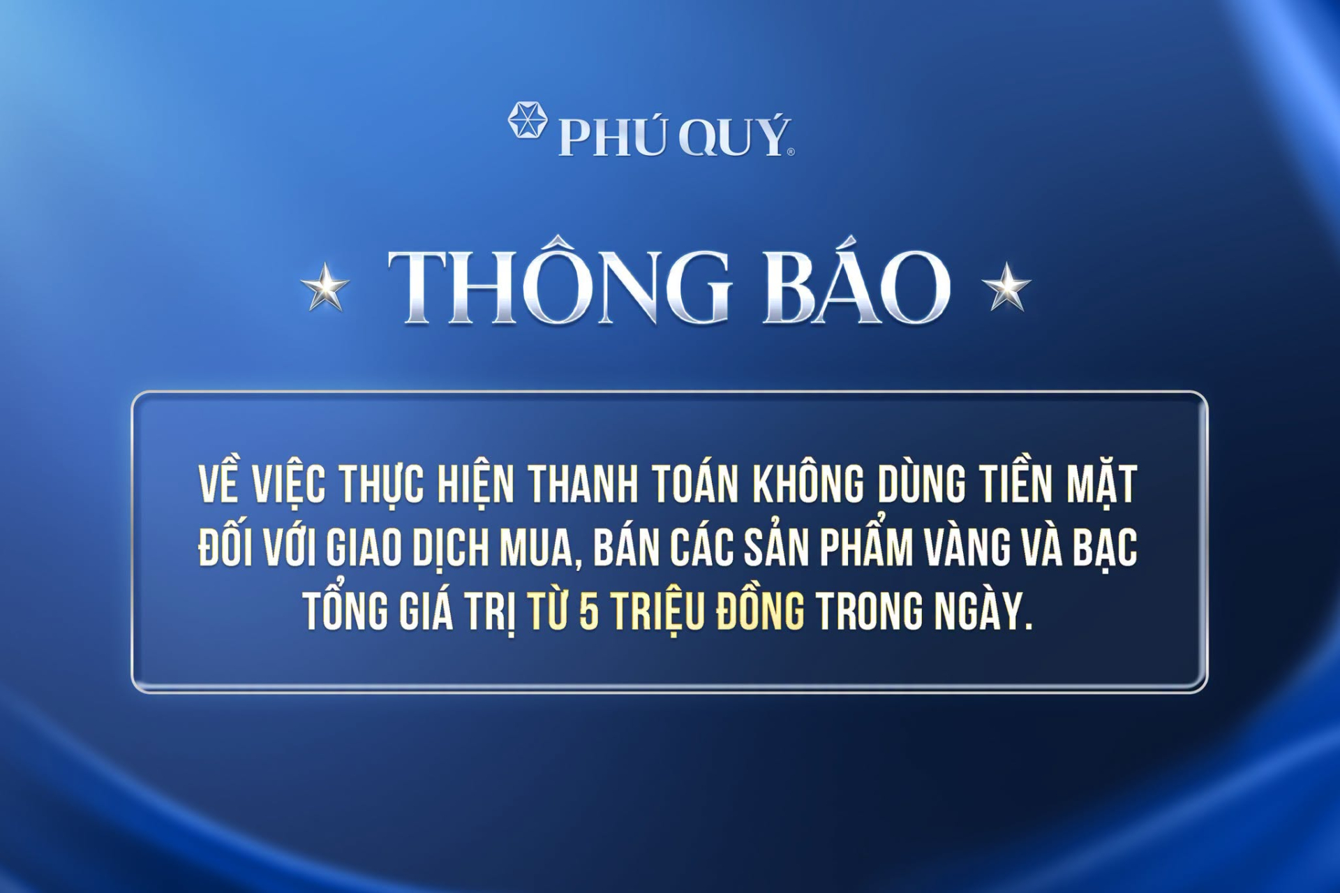Ph&uacute; Qu&yacute;, Bảo T&iacute;n Mạnh Hải, Bảo T&iacute;n Minh Ch&acirc;u đồng loạt th&ocirc;ng b&aacute;o thay đổi c&aacute;ch thanh to&aacute;n khi mua b&aacute;n v&agrave;ng- Ảnh 1.