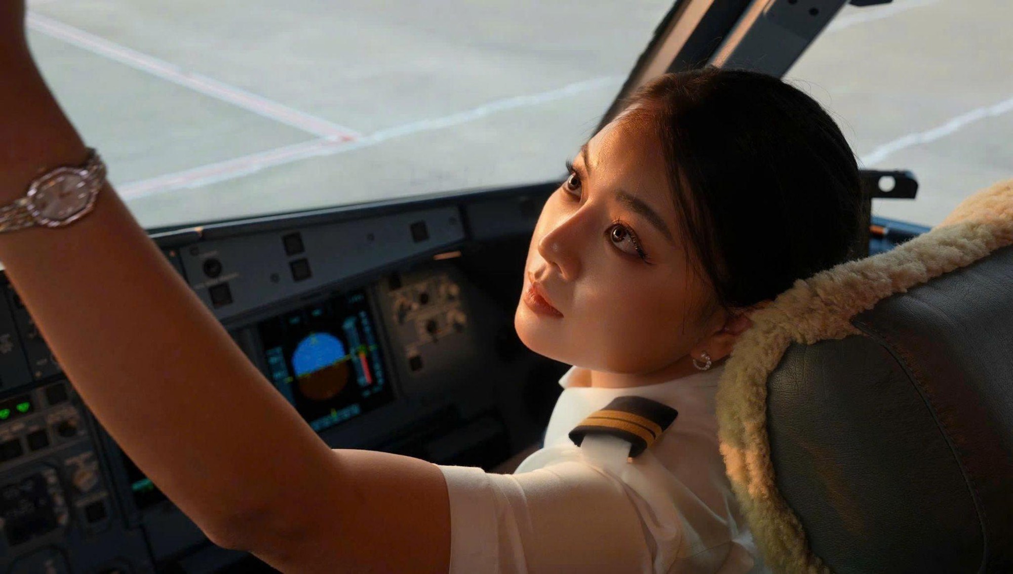 &rlm;Ước mơ nối nghiệp cha của nữ học vi&ecirc;n phi c&ocirc;ng Vietnam Airlines &rlm; - Ảnh 1.