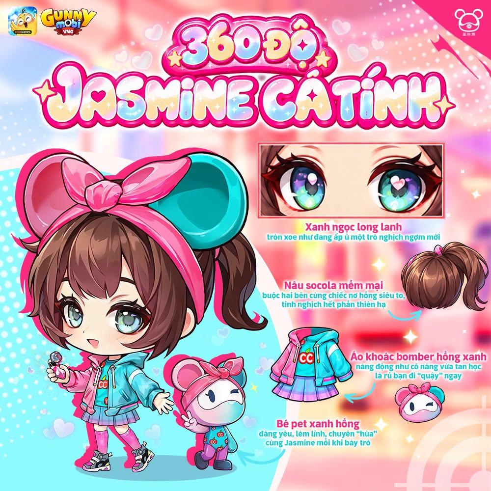 Gunny Mobi ch&iacute;nh thức hợp t&aacute;c Cosmos Bear, g&acirc;y sốt cộng đồng Gunner với diện mạo cực đ&aacute;ng y&ecirc;u - Ảnh 4.