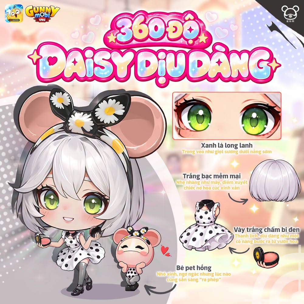 Gunny Mobi ch&iacute;nh thức hợp t&aacute;c Cosmos Bear, g&acirc;y sốt cộng đồng Gunner với diện mạo cực đ&aacute;ng y&ecirc;u - Ảnh 5.