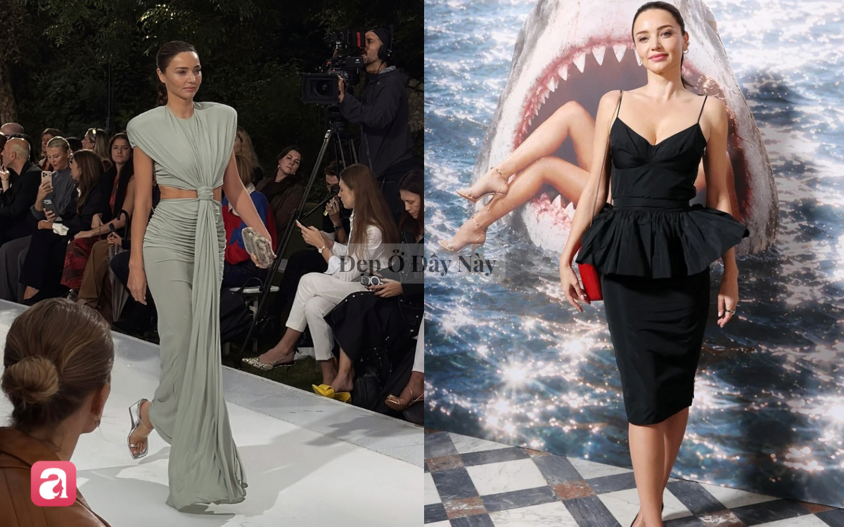 Miranda Kerr trở lại s&agrave;n diễn sau gần 1 thập kỷ, nhan sắc thi&ecirc;n thần nội y đ&igrave;nh đ&aacute;m một thời g&acirc;y ch&uacute; &yacute;- Ảnh 3.