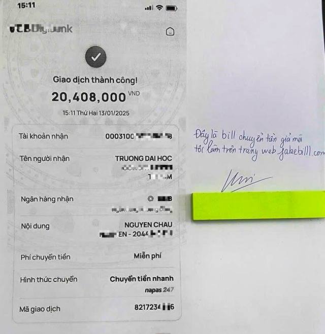 C&ocirc;ng an sẽ điều tra khi ph&aacute;t hiện c&aacute;c giao dịch chuyển tiền như sau- Ảnh 1.